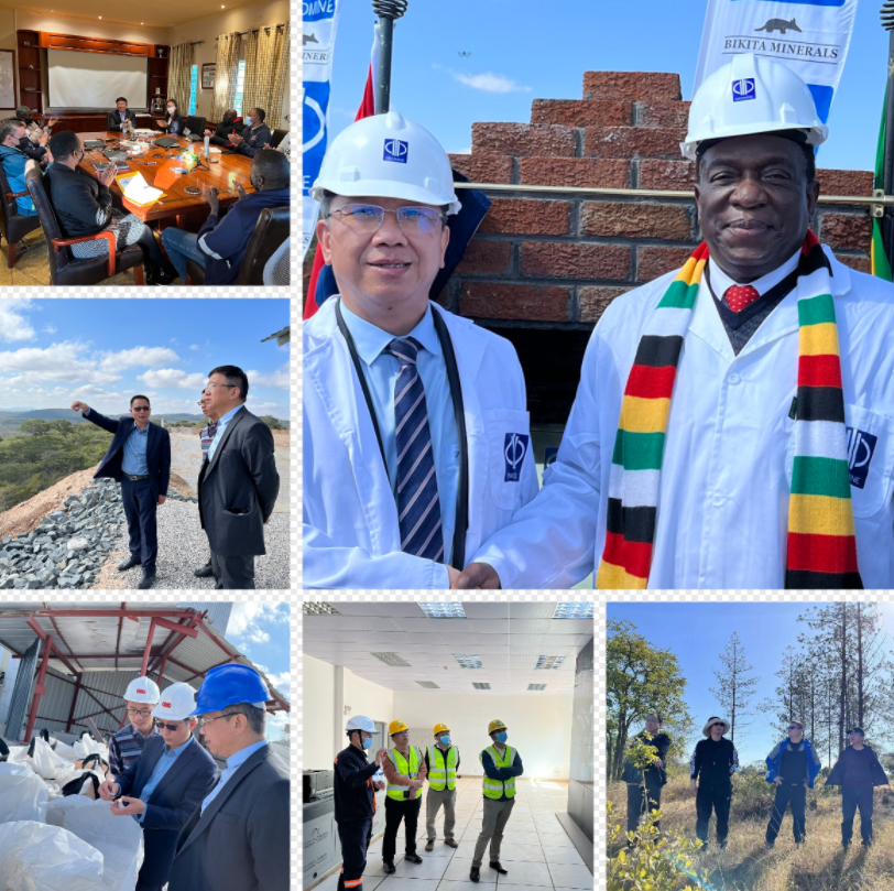 樂天使資源集團王平衛董事長赴非洲地區經營單位檢查指導工作