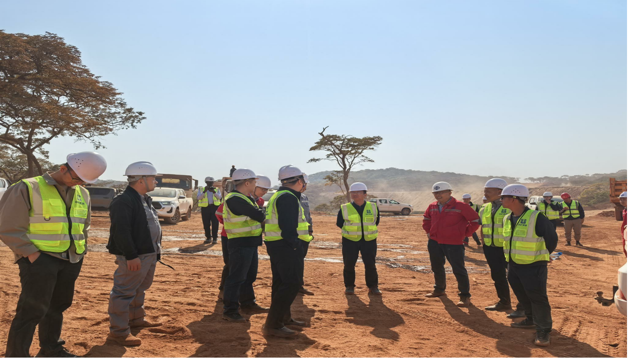 樂天使資源集團董事長王平衛(wèi)赴贊比亞 考察督導(dǎo)Kitumba銅礦項目建設(shè)